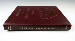 Hardback Book: Who's Who in Indian Relics No. 3 - First Edition.