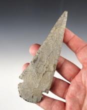 5 5/16" Archaic Sidenotch Knife styled similar to a Dovetail. Found in the Eastern U.S.