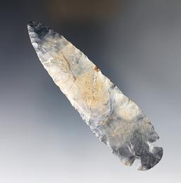 4 1/2" Dovetail - Clark Co., Ohio. Coshocton Flint. Ex. Bravard, Helman,  Beckman, Scott Yerkes.