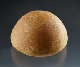1 3/4" wide Cone made from deeply patinated Quartz. Found in the Midwestern U.S.
