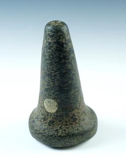 Exceptional 6 3/16" tall. Nicely styled Bell Pestle in excellent condition. Ex Terry Elleman.