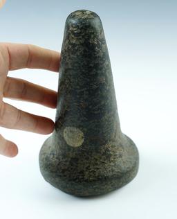 Exceptional 6 3/16" tall. Nicely styled Bell Pestle in excellent condition. Ex Terry Elleman.