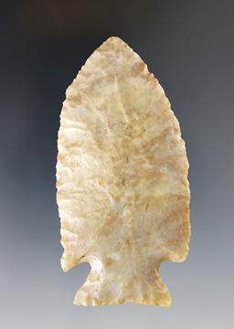 3 1/4" Stilwell - Flint Ridge Flint. Found by John Linbaugh Ex. Ramp collection.