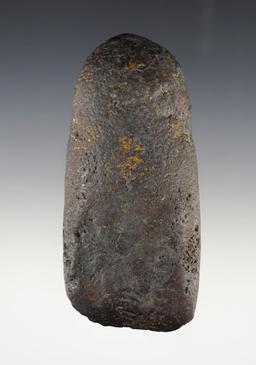 4 1/8" Hematite Celt found near the town of Buffalo, Putnam Co., West Virginia. Ex. Myres.