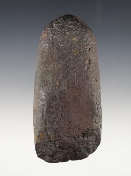 4 1/8" Hematite Celt found near the town of Buffalo, Putnam Co., West Virginia. Ex. Myres.