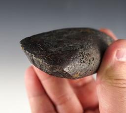 4 1/8" Hematite Celt found near the town of Buffalo, Putnam Co., West Virginia. Ex. Myres.