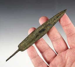 5 3/4" ancient European Bronze Spear Point in very nice condition.