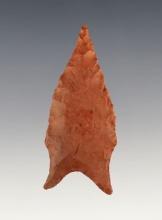 2 5/16" San Patrice made from patinated Jasper. Found in Louisiana. Ex. Robin Fisher.