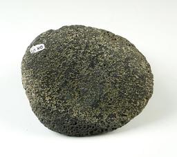 Uniquely styled 3 3/4" tall by 4 5/8" wide Lava Stone Mano Klamath Lake, Lake Co., Oregon.