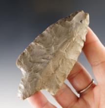 3 9/16” Hidden Valley - Permian Chert. Found by Michael Wolfe in Montgomery Co., Kansas.