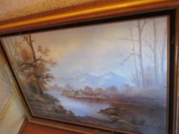 15 Framed Landscape Artwork-Some Originals