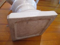 White Porcelain Urn Planter