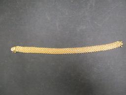 14k Rose Gold Bracelet- Almost 1/2" Wide!