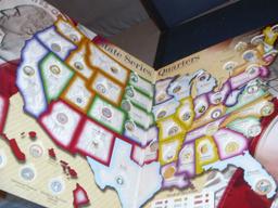 4 State Quarters Collector Maps