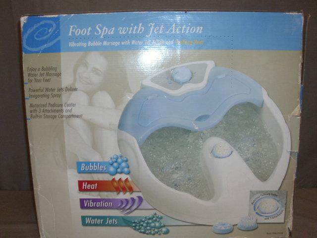 Foot Spa w/Jet Action