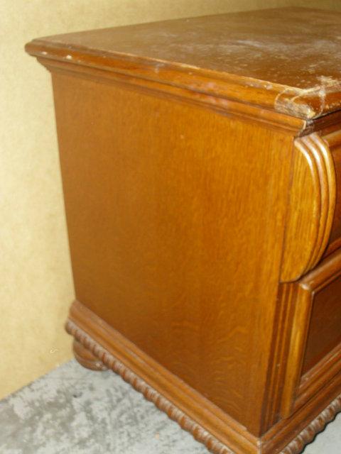 Solid Oak "Commode" by Lexington approx. 24"W x 22 1/2"H x 17"D