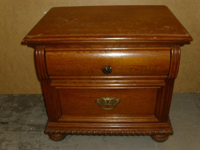 Solid Oak "Commode" by Lexington approx. 24"W x 22 1/2"H x 17"D