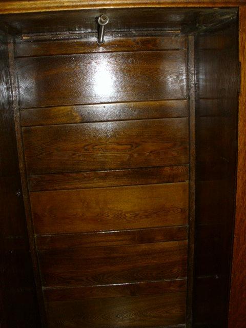 Tiger Oak Childs Wardrobe -Very Hard to Find - approx.  26"W x 52"H x 22"D - See all photos