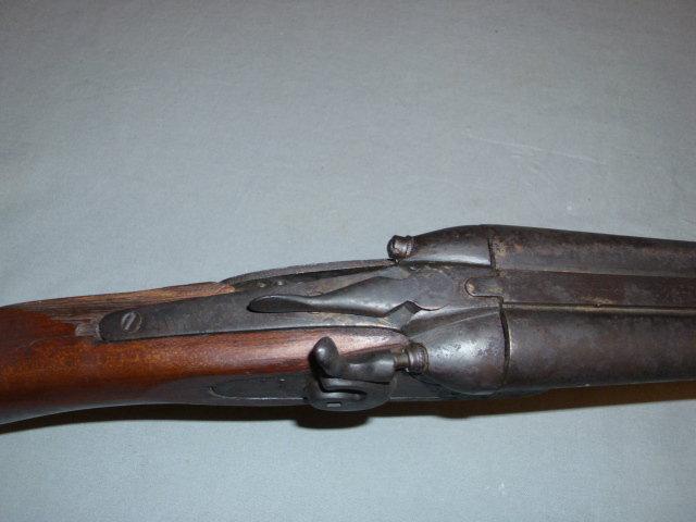 Antique Double Barrel Shotgun - Wall Hanger or Parts Gun