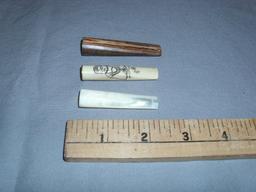 3 Very Hard to Find Vintage Cigarette Holders - Never Used