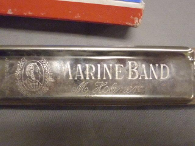 M. Hohner Marine Band  Harmonica Made in Germany in Original Box