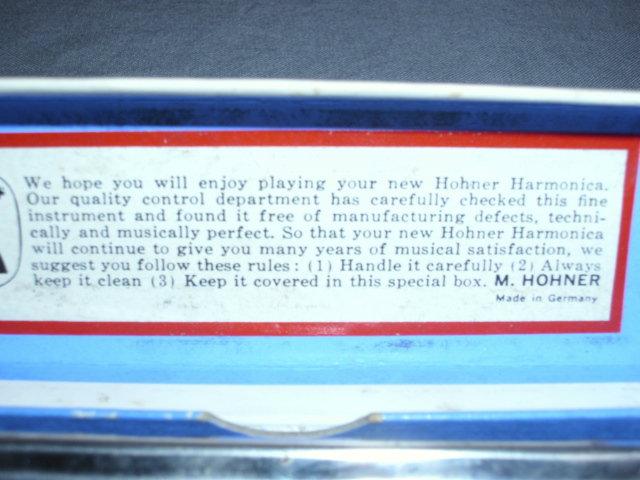 M. Hohner Marine Band  Harmonica Made in Germany in Original Box