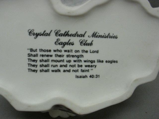 Crystal Cathedral Ministries Eagle Club Ceramic Eagle