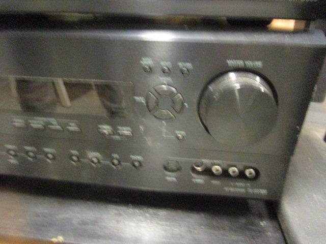 Onkyo Surround Receiver with Components, Cerwin-Vega Speakers, Speaker Stands, and