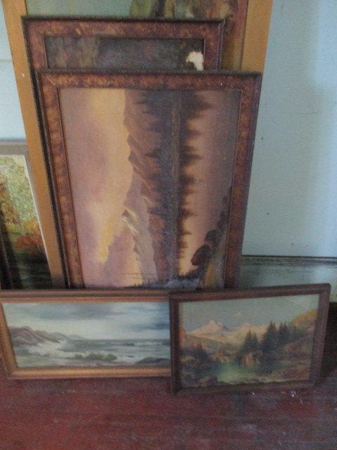 Five Framed Landscapes