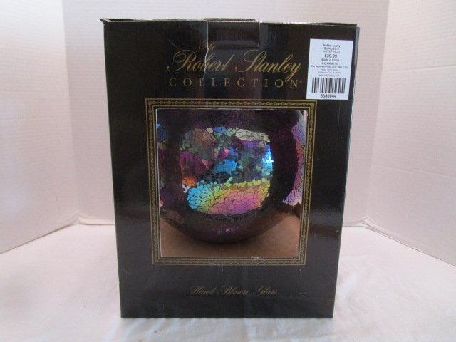 The Robert Stanley Collection Hand Blown Mosaic Gazing Ball