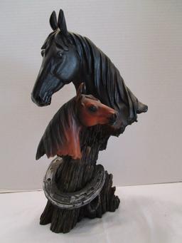 Mare and Foal Statue