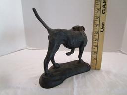 Metal Dog Sculpture