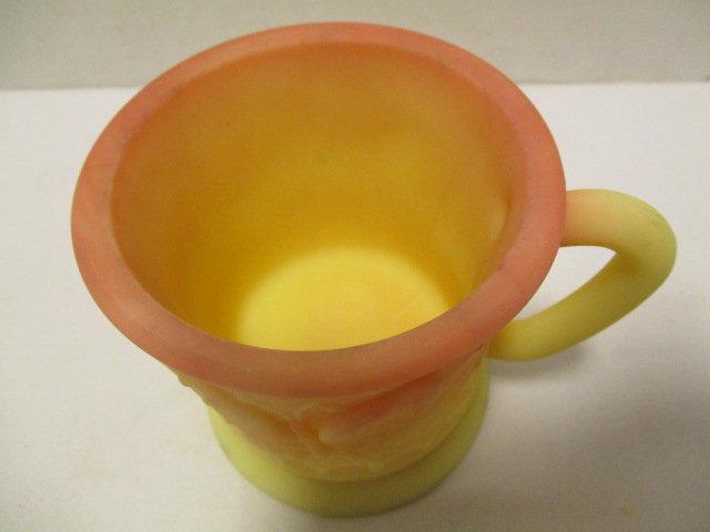 FAGCA 1985 Fenton Burmese Butterfly Mug