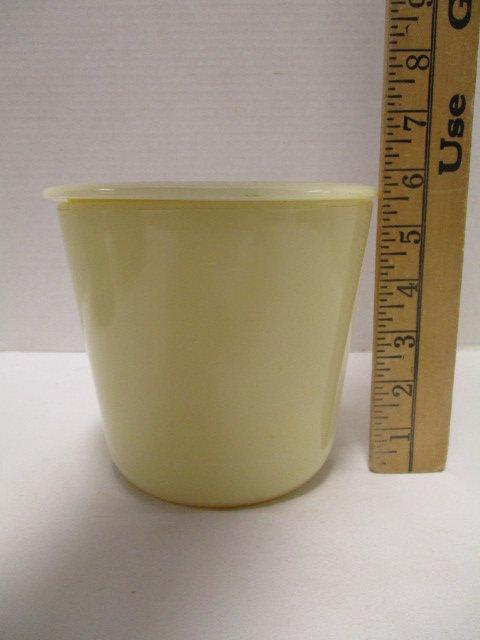 Glass Coffee Canister Marked McK