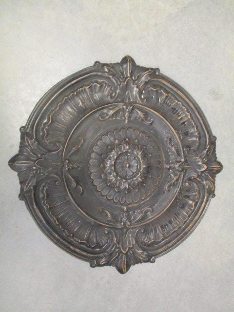 Metal Medallion Wall Plaque