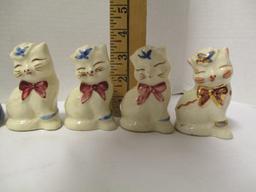 Vintage Salt and Pepper Shakers - Shawnee Dutch Boy and Girl, Pigs and Cats