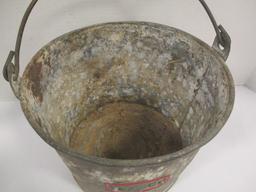 Texaco Galvanized Bucket