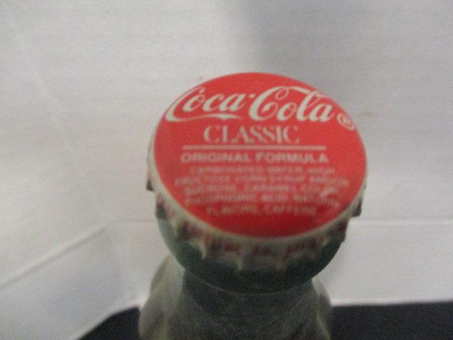 Coca-Cola Wood Crate Filled with 8 oz. Glass Coke Bottles