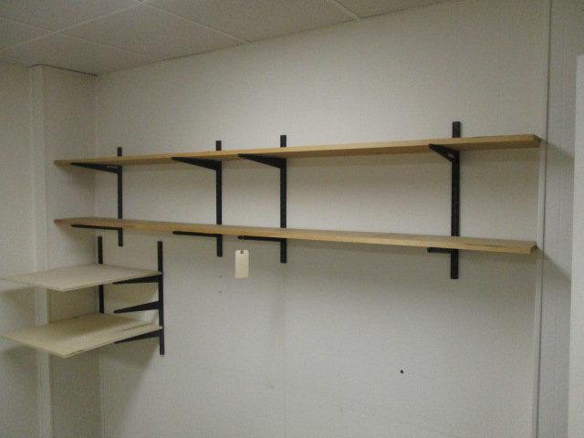 Wood Shelf & Brackets