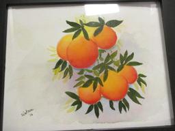 Four Signed Original Still Life Artworks