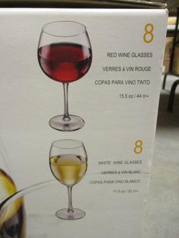 16 Royal Leerdam "Canyon Valley" Stemware