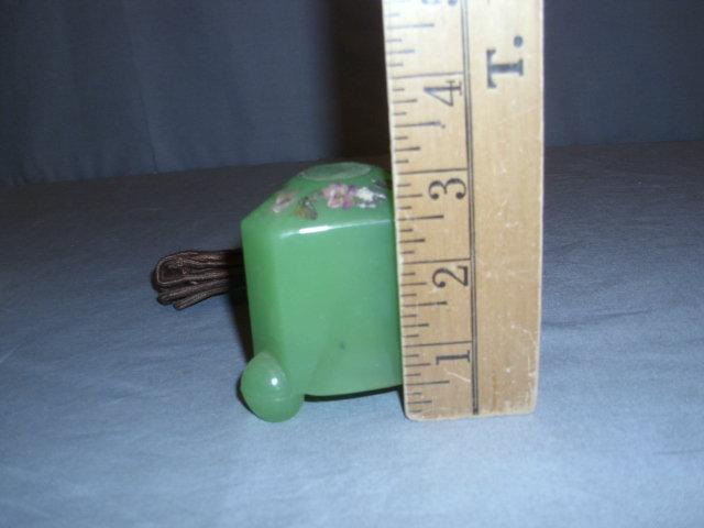 Vintage Jadeite Tabletop Cigarette Lighter