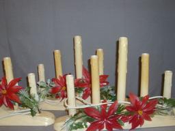 Vintage Christmas Window Candles