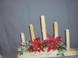 Vintage Christmas Window Candles