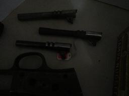 Lot of Gun Parts-Stocks, Barrels, Mini Crossbow Pistol, etc.