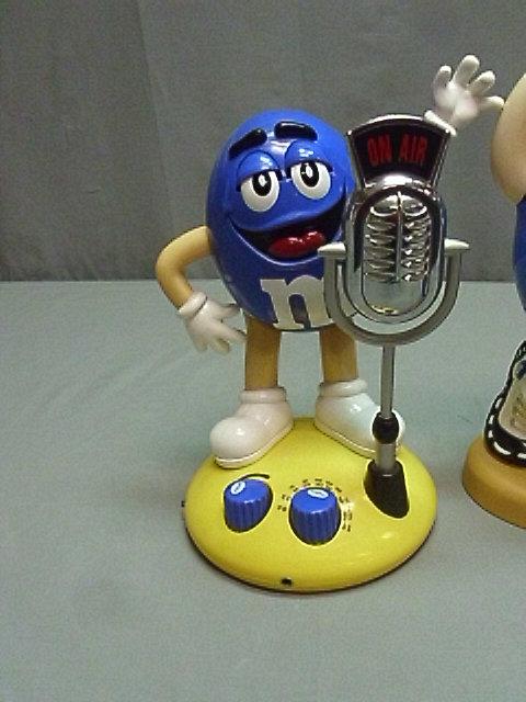 1 M&M Candy Dispenser - 1 M&M Radio -1 Jelly Belly Dispenser