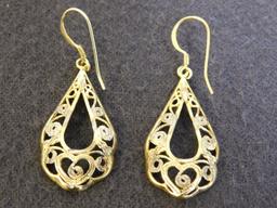 14 Kt Gold Earrings