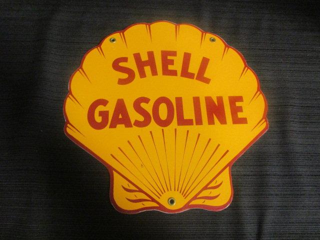 Shell Gasoline Porcelain Sign