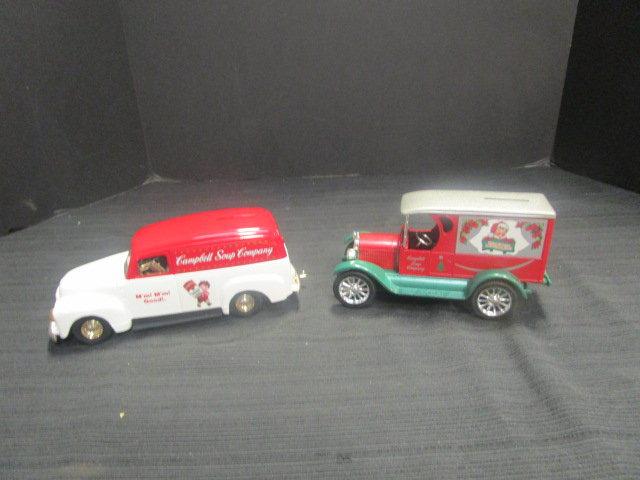 Campbell's Soup Die Cast by Ertl (Lot of 2)