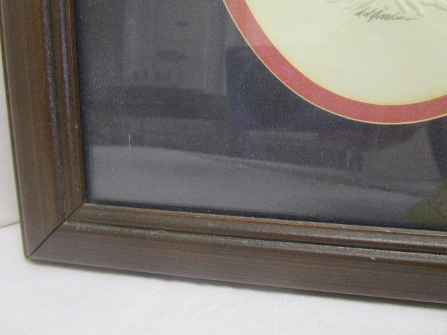 F/M Embossed Palmetto Tree Signed